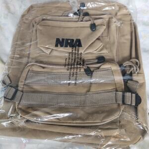NRA Desert Storm Tactical Backpack New Old Stock
